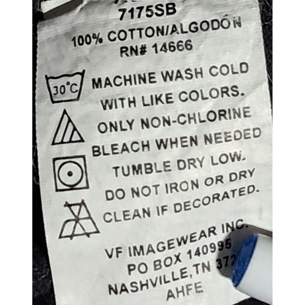 Lee Trucker Jacket Mens L Black Overdyed Denim Vintage 1990s Lee 7175SB - Picture 8 of 10